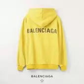 balenciaga sweat jacket homme sweatshirts back balenciaga logo yellow
